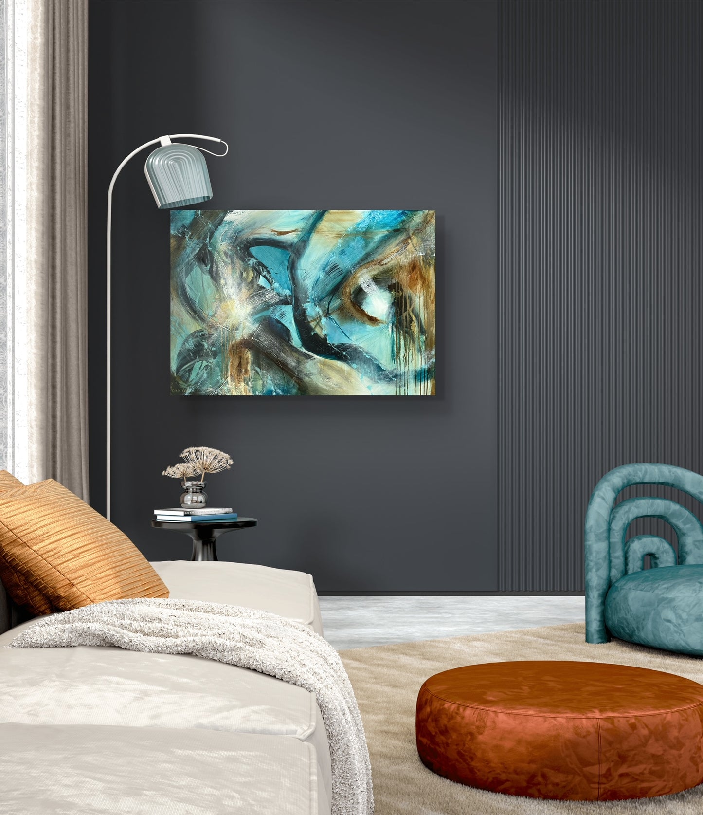 “ A B S T R A K T #27 ” 70x100 cm