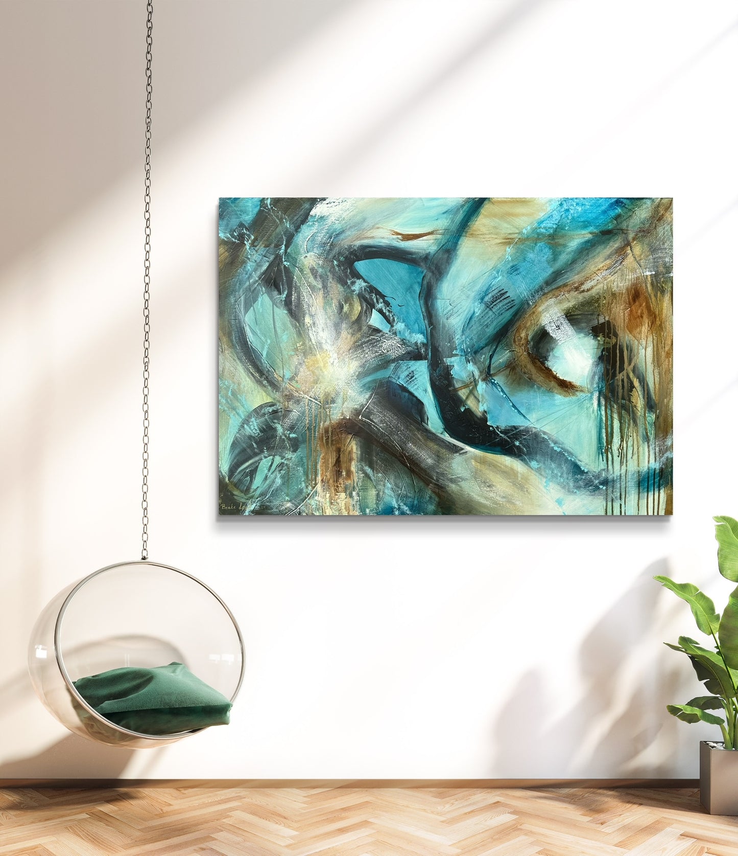 “ A B S T R A K T #27 ” 70x100 cm