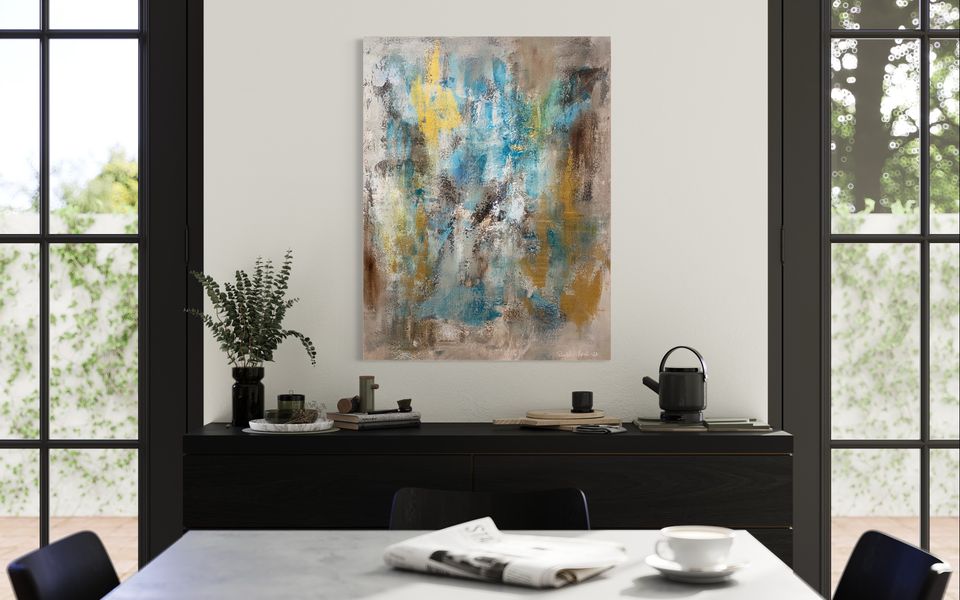 "Golden days" 85x65 cm