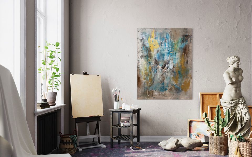 "Golden days" 85x65 cm