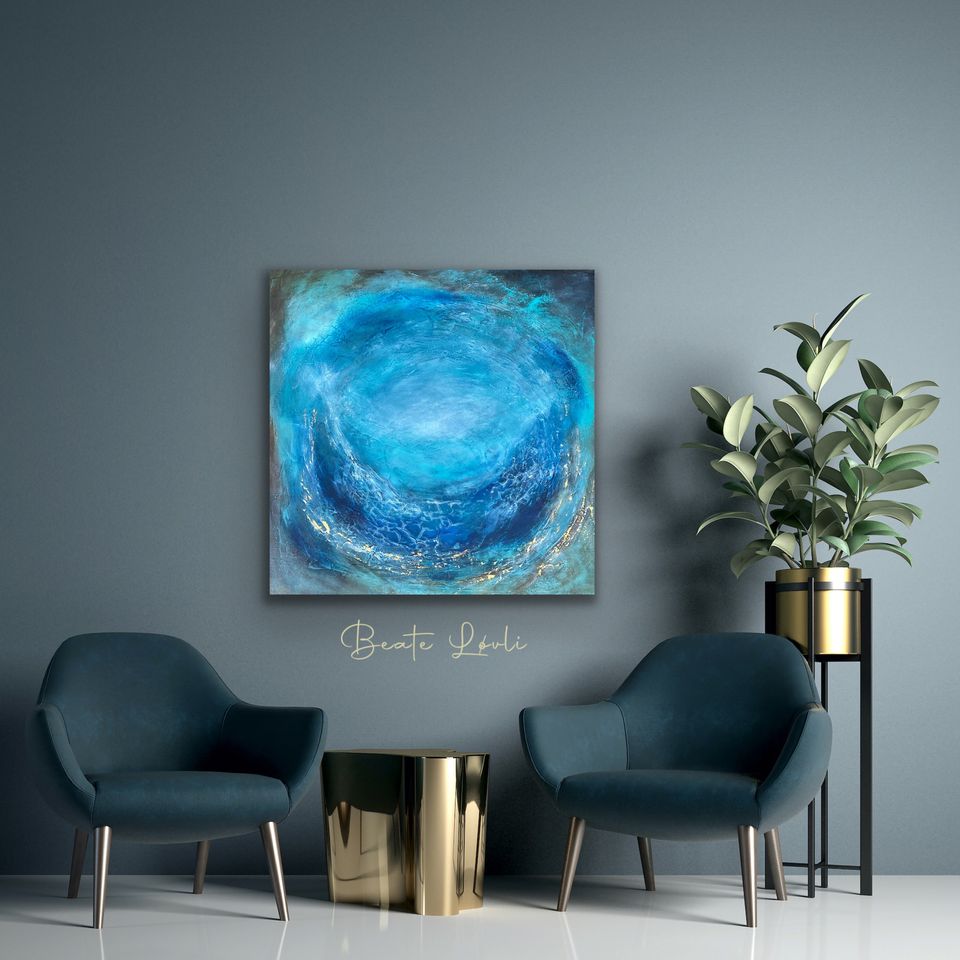 "Laguna" 80x80 cm
