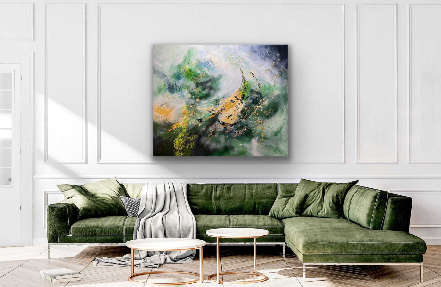 "Letting go" 120x100 cm