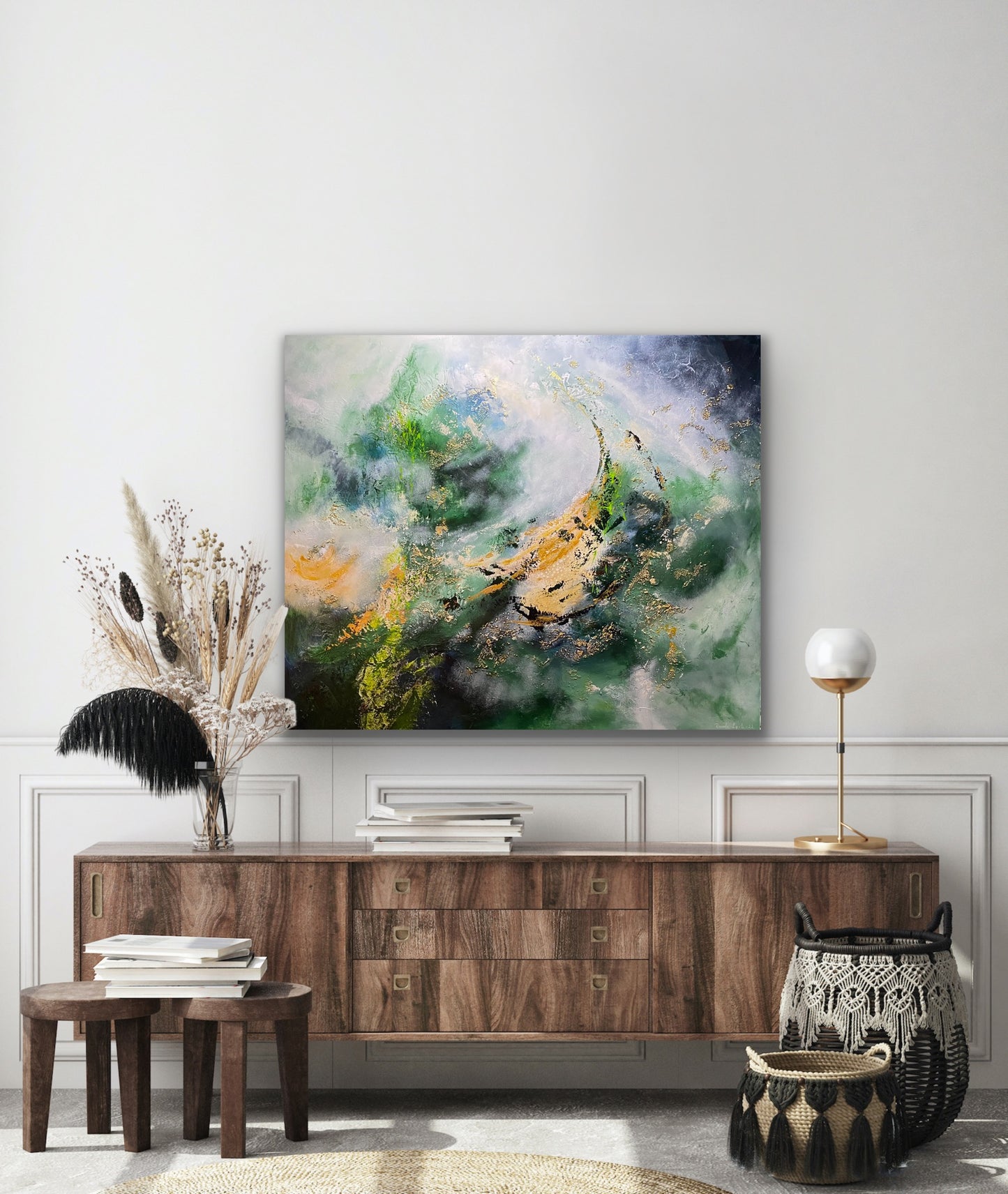 "Letting go" 120x100 cm