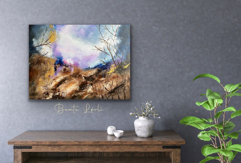 "Light of hope 2" 60x80 cm