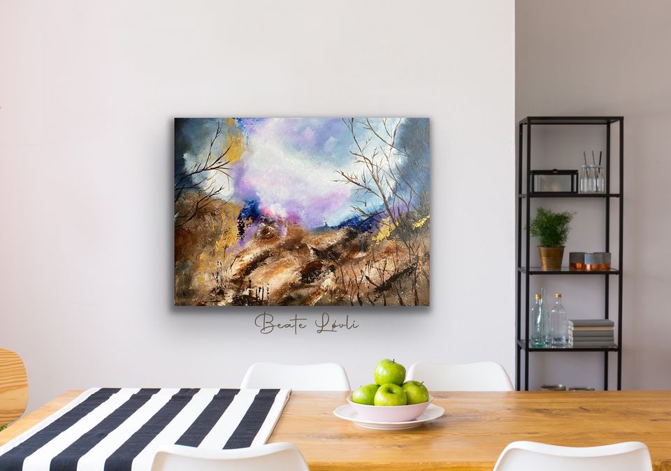 "Light of hope 2" 60x80 cm