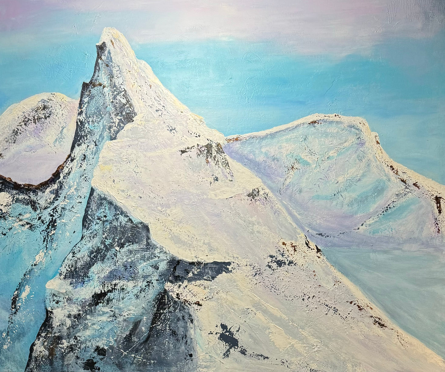 "Lofotfjell" 100x120 cm