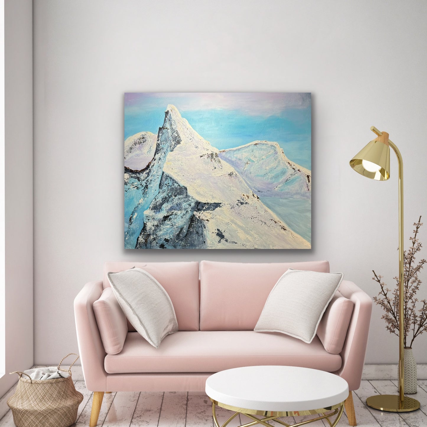 "Lofotfjell" 100x120 cm