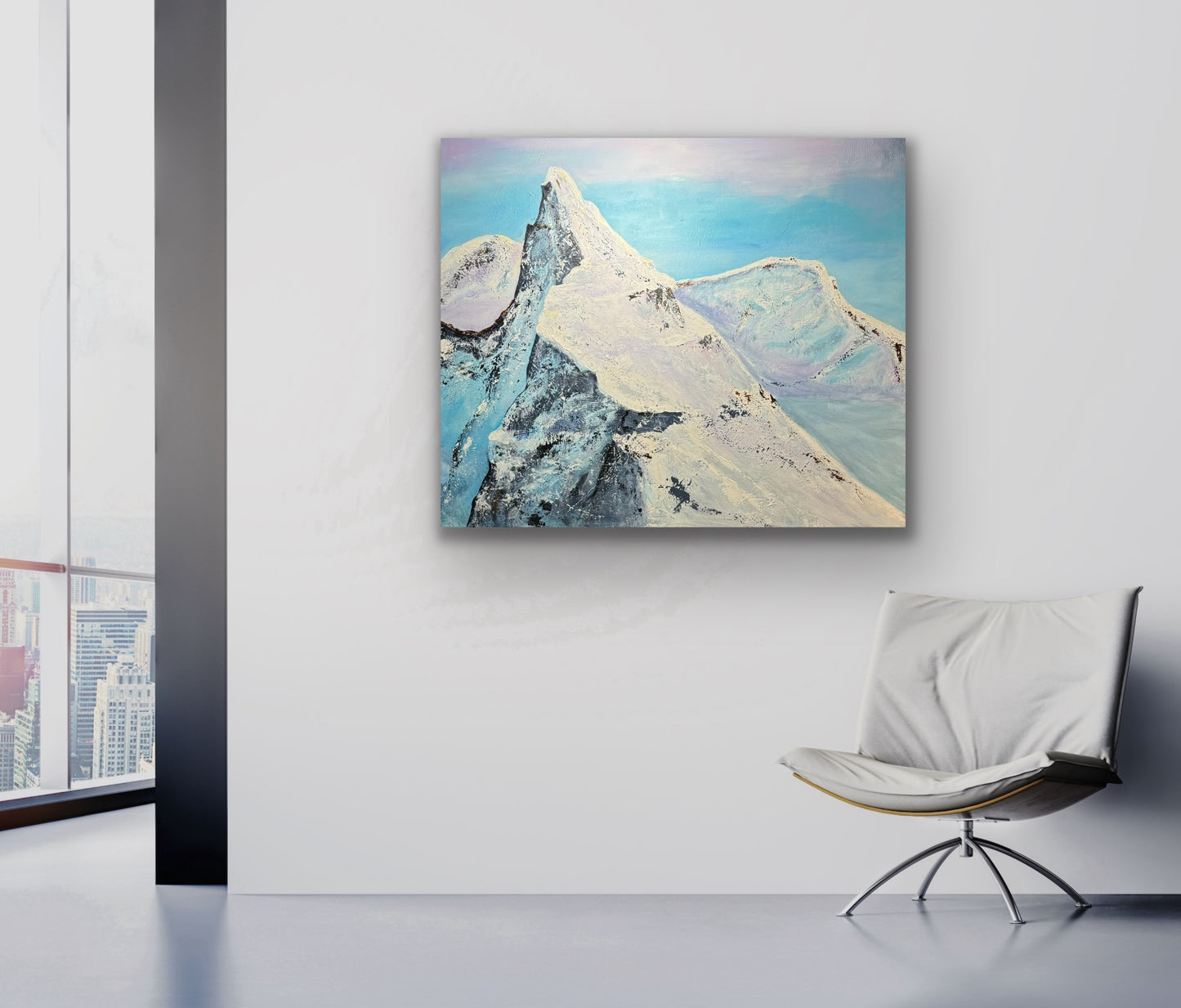 "Lofotfjell" 100x120 cm
