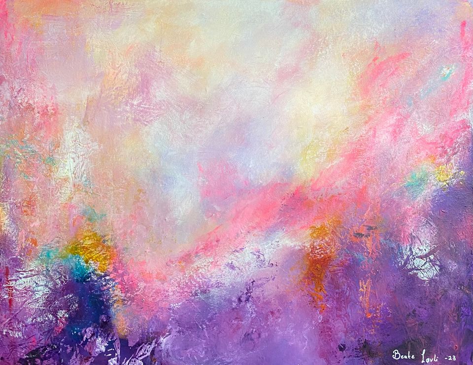 "Lykke" 54x70 cm