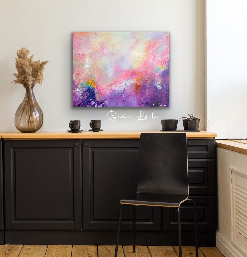 "Lykke" 54x70 cm