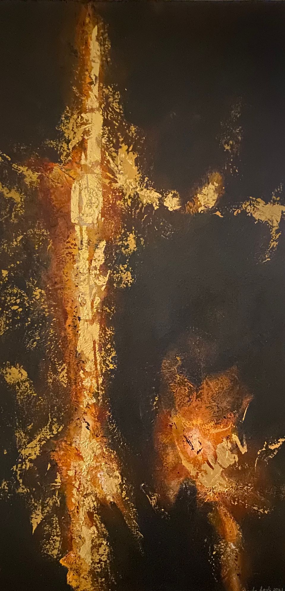 "Lys i mørketid" 100x50 cm