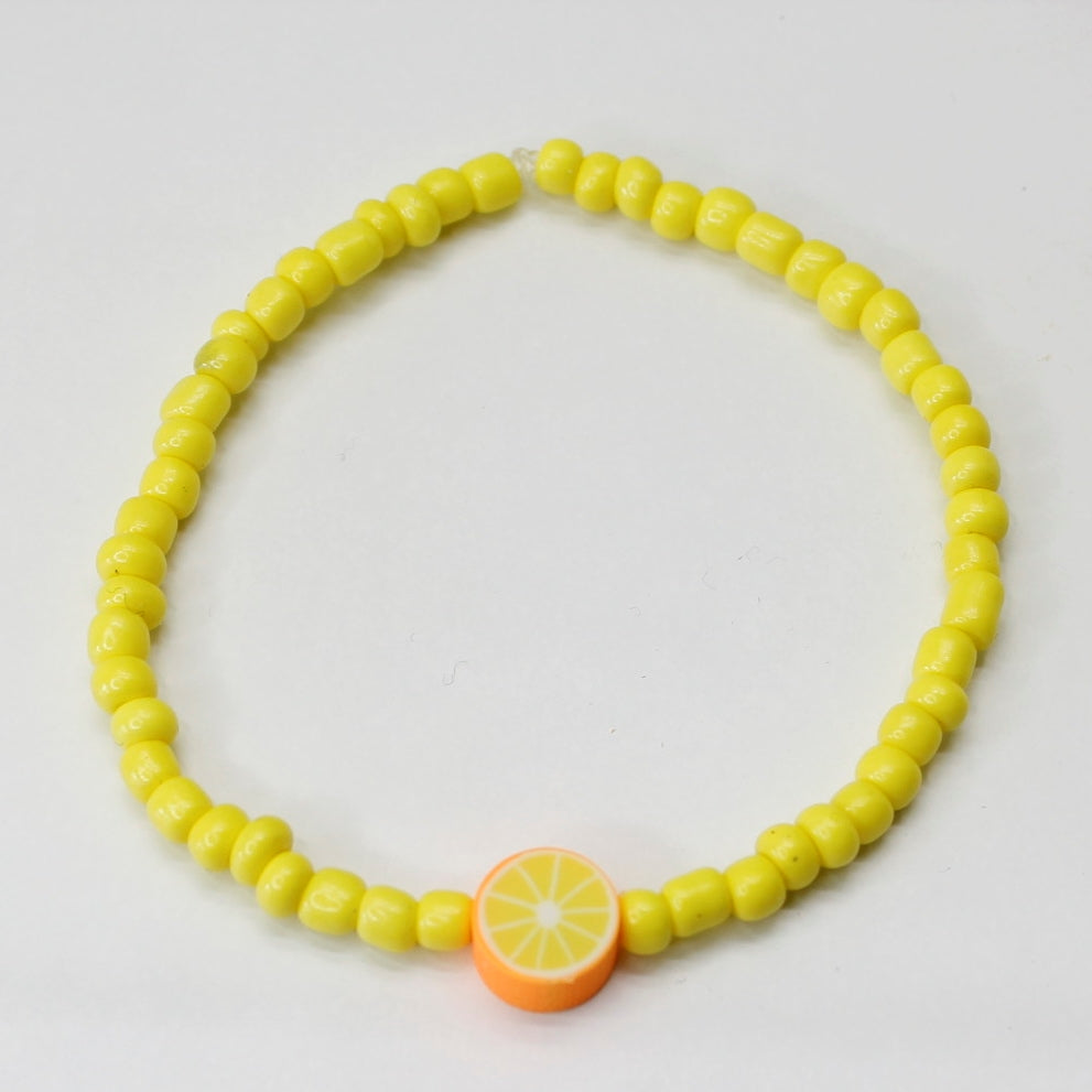 Sommerarmbånd med appelsin