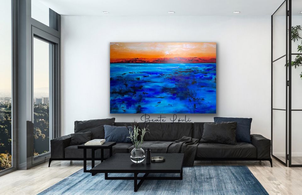 "Sunset" 100x150 cm