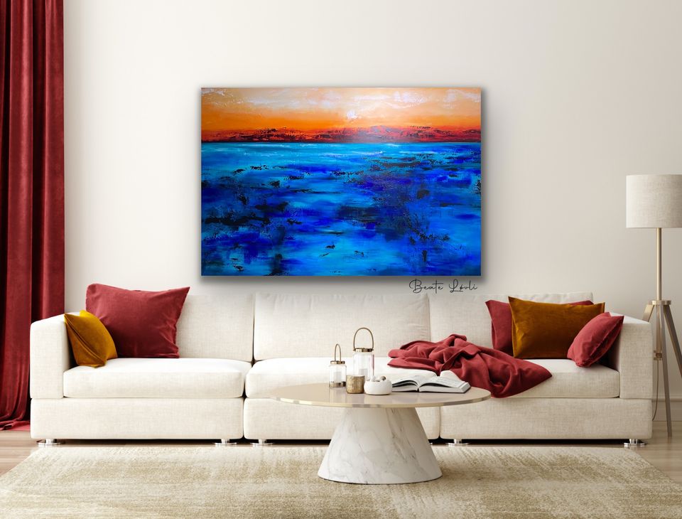 "Sunset" 100x150 cm