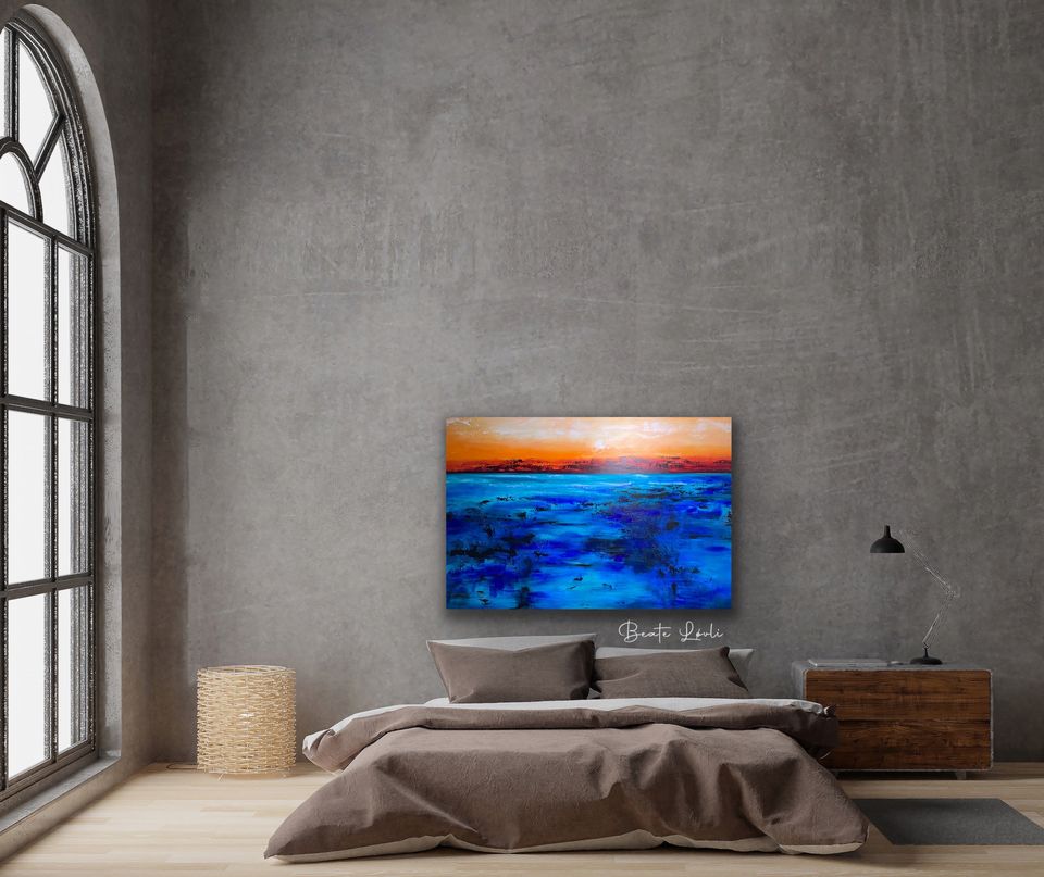 "Sunset" 100x150 cm