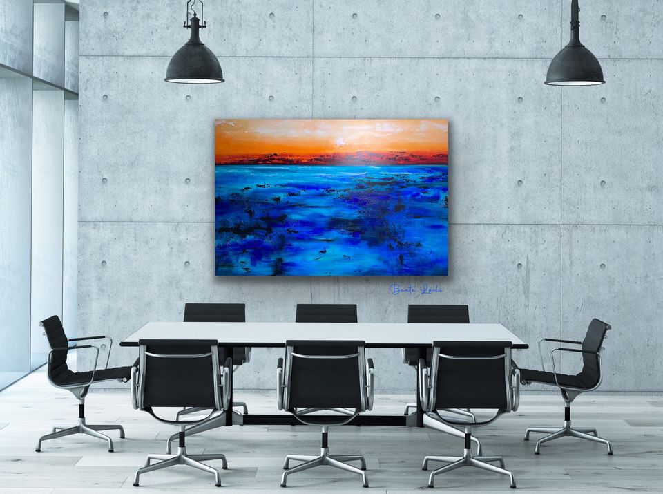 "Sunset" 100x150 cm