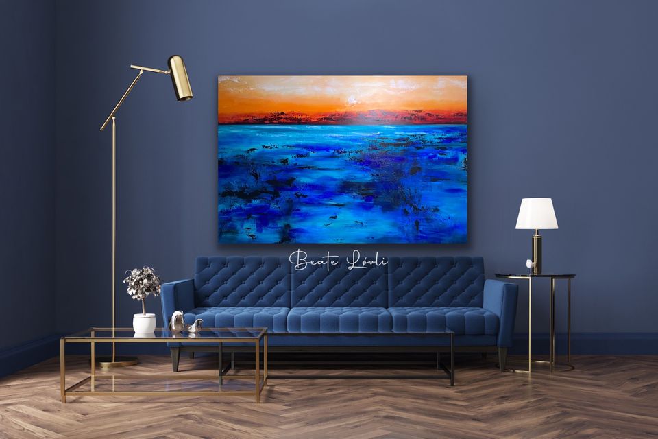"Sunset" 100x150 cm