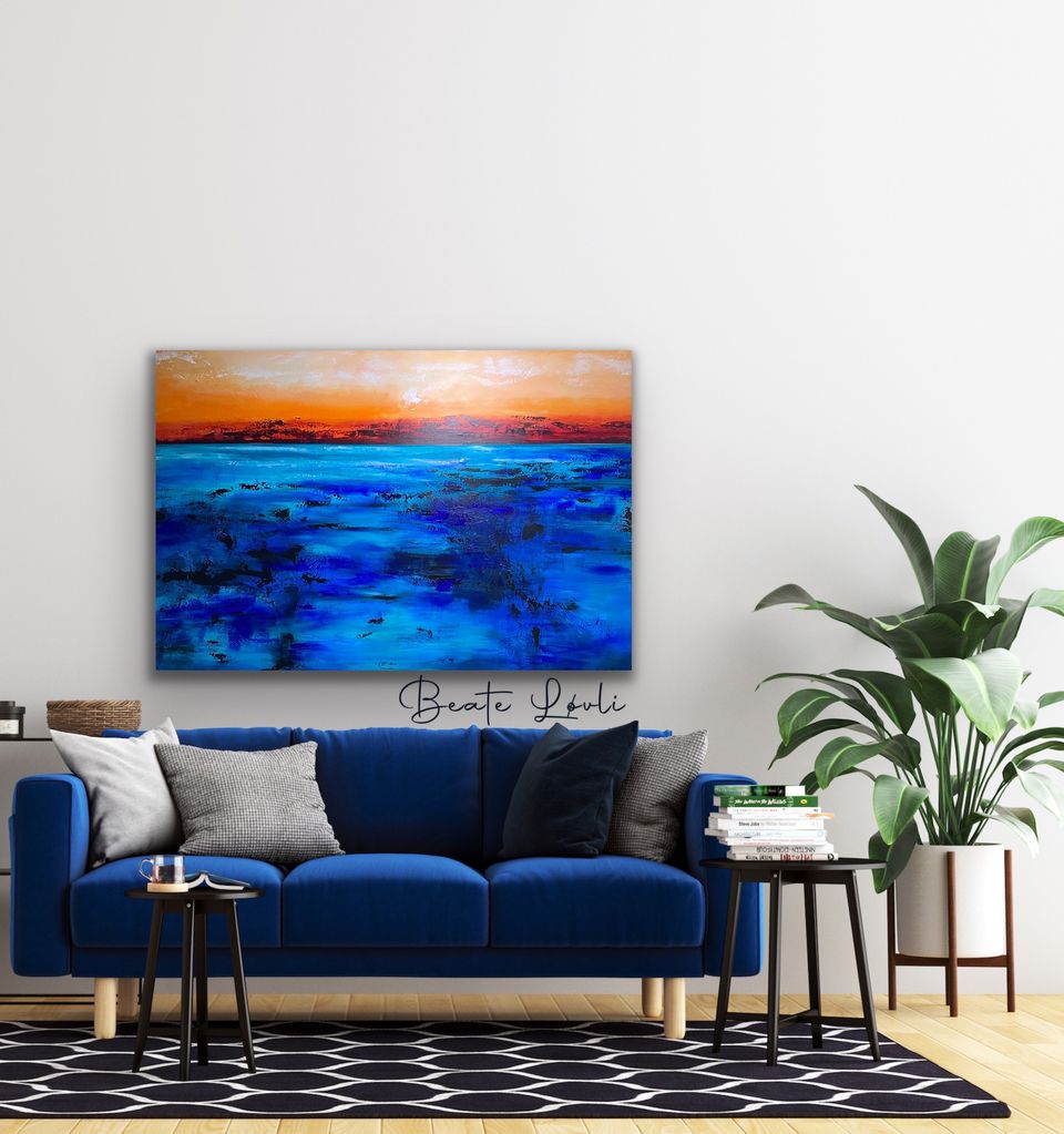 "Sunset" 100x150 cm