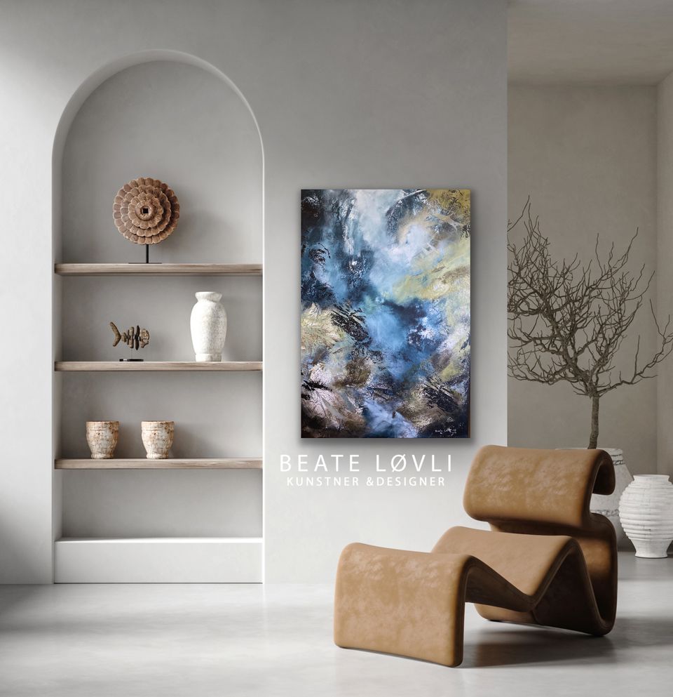 "Ukjent sted" 100x70 cm