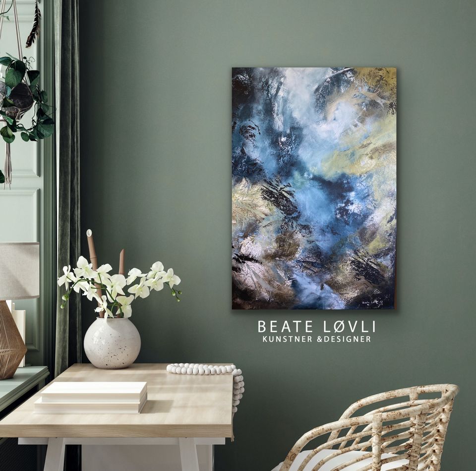 "Ukjent sted" 100x70 cm