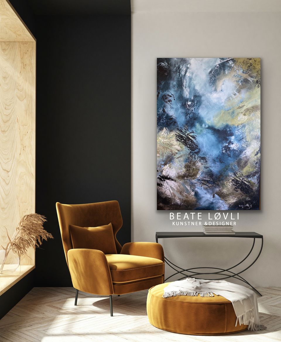 "Ukjent sted" 100x70 cm