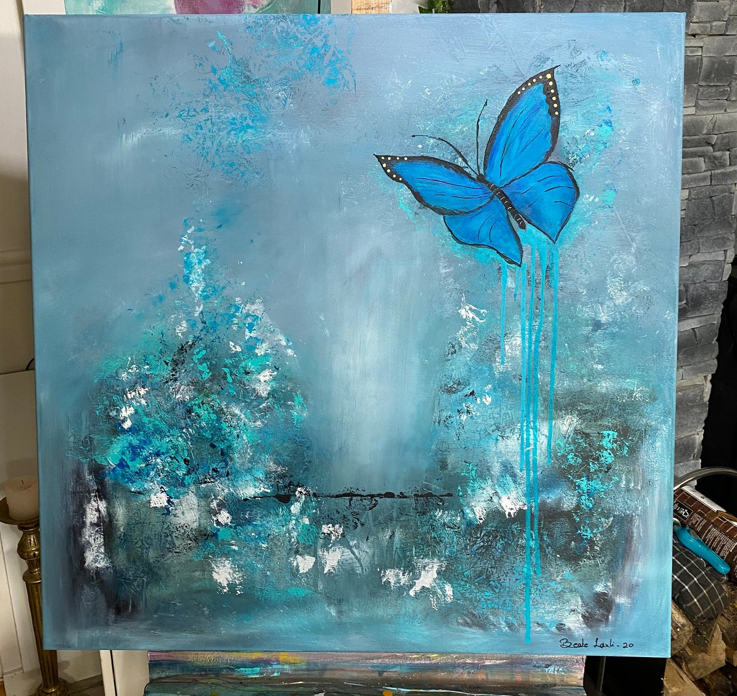 Blue butterfly