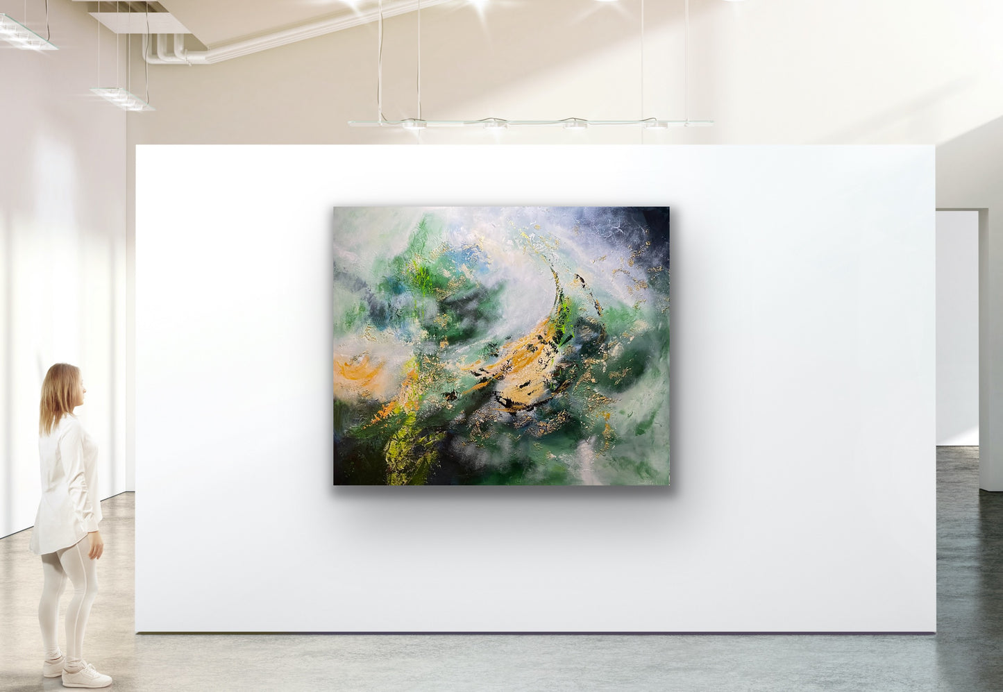 "Letting go" 120x100 cm