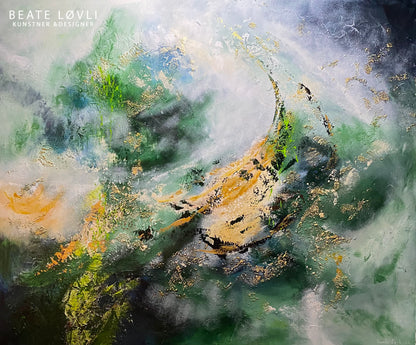 "Letting go" 120x100 cm
