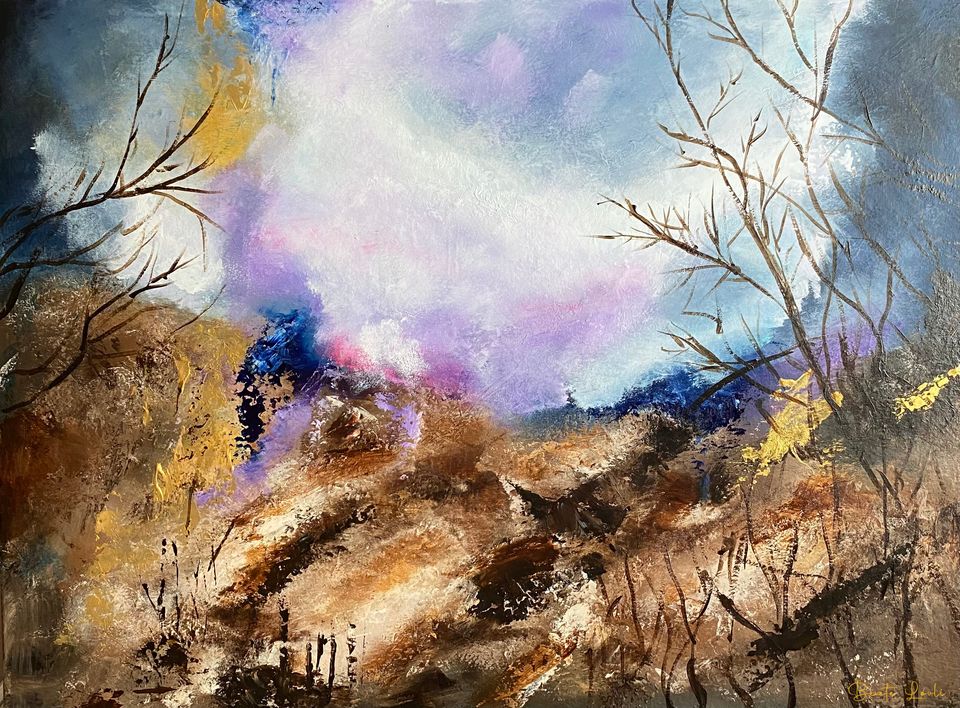 "Light of hope 2" 60x80 cm