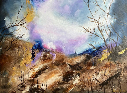 "Light of hope 2" 60x80 cm