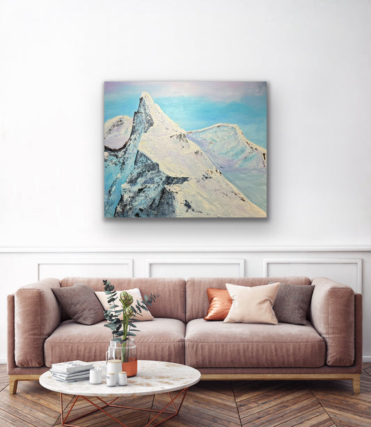 "Lofotfjell" 100x120 cm