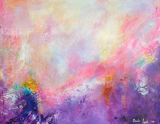 "Lykke" 54x70 cm