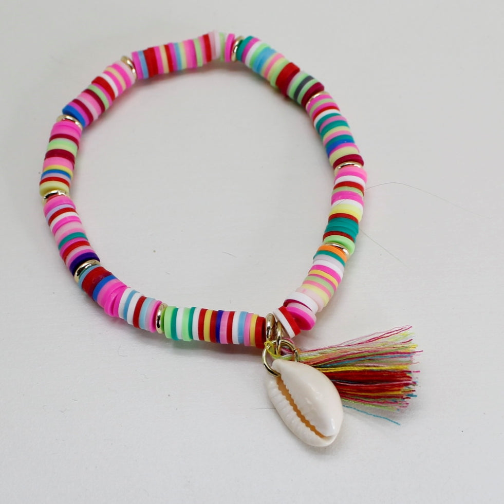 Armbånd - Skjell Tassel
