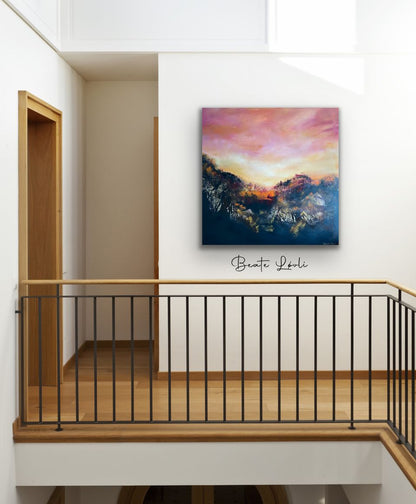 "Mot vidda" 90x90 cm