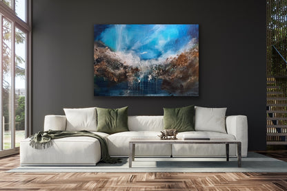 "Sjøsidens nyanser" 70x100 cm