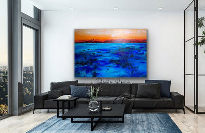 "Sunset" 100x150 cm