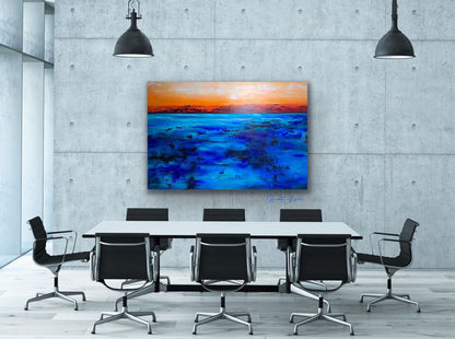 "Sunset" 100x150 cm
