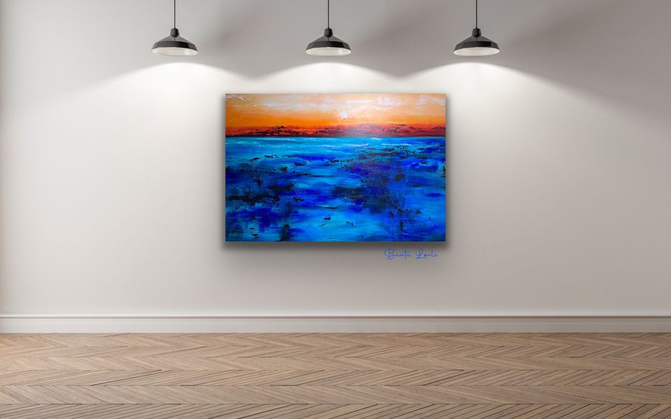 "Sunset" 100x150 cm