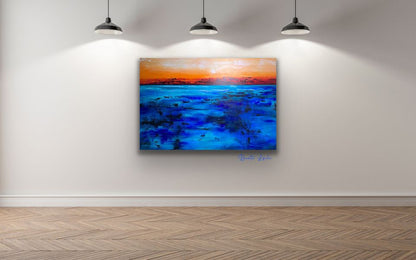 "Sunset" 100x150 cm