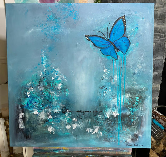 Blue butterfly