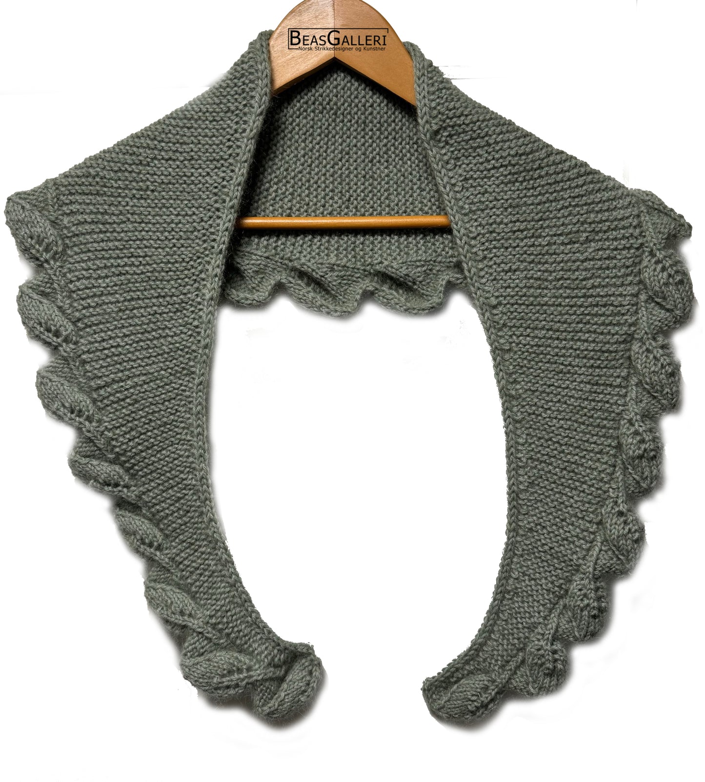 Løvkant skjerf