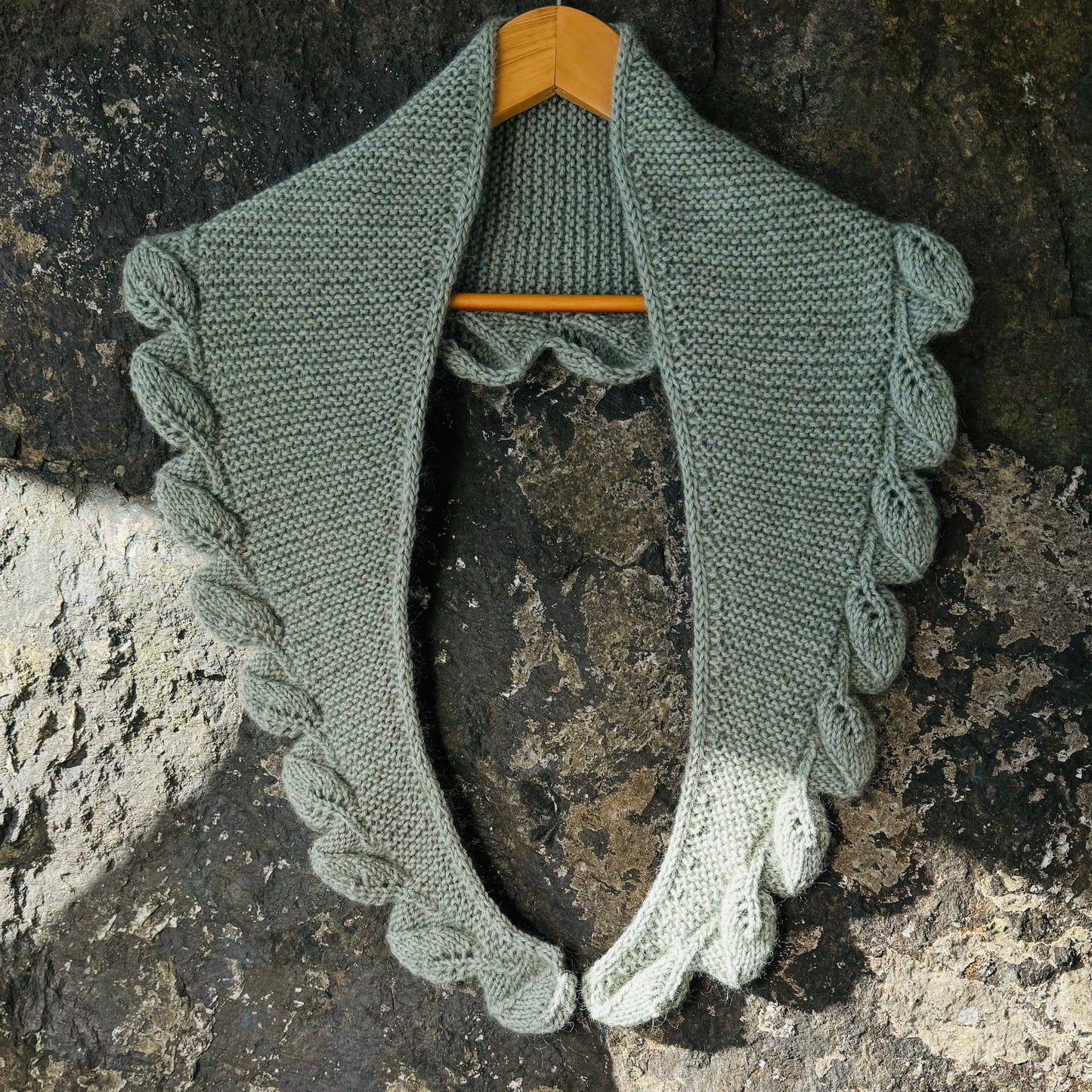 Løvkant skjerf